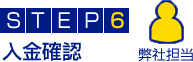 STEP6.入金確認